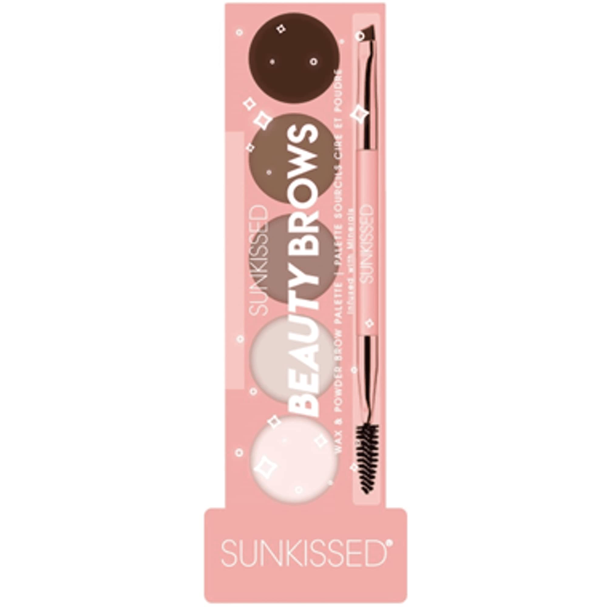 Sunkissed Beauty Brows Palette 0.5g Brow Wax + 4 x 1g Brow Powder - Sense42 Beauty and Health