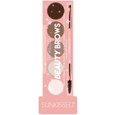 Sunkissed Beauty Brows Palette 0.5g Brow Wax + 4 x 1g Brow Powder - Sense42 Beauty and Health