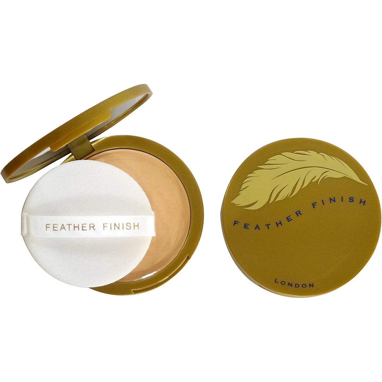 Mayfair Feather Finish Compact Powder with Mirror 10g - 08 Misty Beige