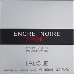 Lalique Encre Noire Sport Eau de Toilette 100ml Spray