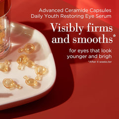 Elizabeth Arden Ceramide Gift Set 60 Capsules Advanced Ceramide Serum + 7 Capsules Advanced Ceramide Eye Serum + 50ml Ceramide Purifying Cream Cleanser + 5ml Superstar Booster