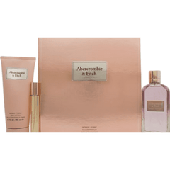 Abercrombie & Fitch First Instinct for Her Gift Set 100ml EDP + 15ml EDP + 200ml Body Lotion