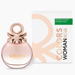 Benetton Colors Woman Rose Eau de Toilette 80ml Spray - 80ml