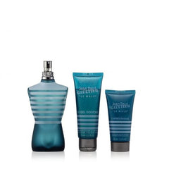 Jean Paul Gaultier Le Male Gift Set 125ml EDT + 50ml Aftershave Balm + 75g Deodorant Stick