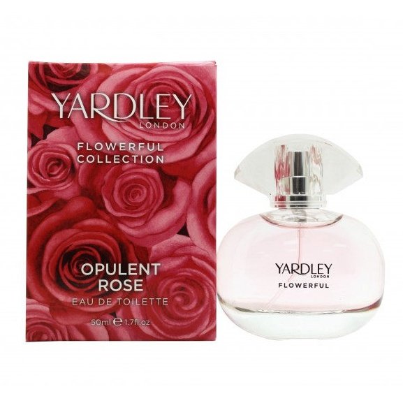 Yardley Opulent Rose Eau De Toilette 50ml Spray