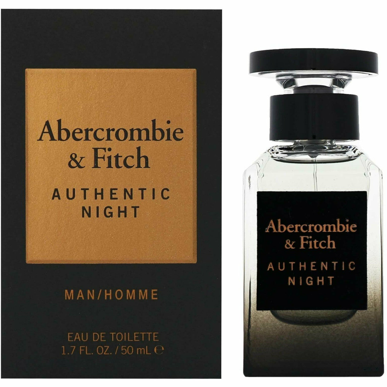 Abercrombie & Fitch Authentic Night Eau de Toilette Spray - 100ml