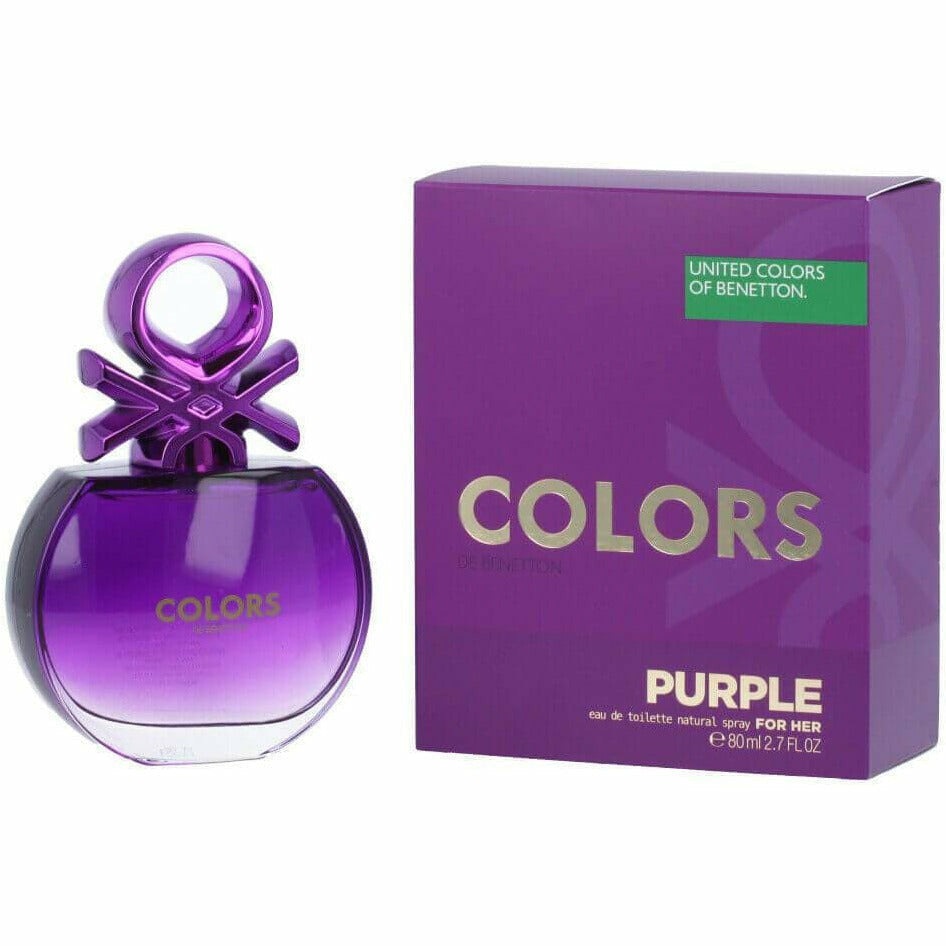 Benetton Colors de Benetton Purple Eau de Toilette Spray - 80ml