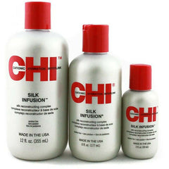 CHI Silk Infusion Gift Set 355ml Leave-In Treatment + 177ml Leave-In Treatment + 59ml Leave-In Treatment