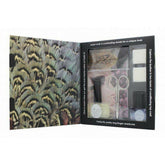 Ciate Feathered Manicure Ruffle My Feathers Gift Set 5ml Chincilla Nail Polish + 13ml Speed Coat Pro + Scissors + Nail File Block + Genuine Feathers