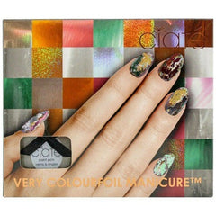 Ciate Very Colourfoil Manicure Wonderland Gift Set 13.5ml Cream Soda Nail Polish 30x Metallic Foil Sheets in 6 Shades + 5ml Foil Fix Glue + Nail Wheel