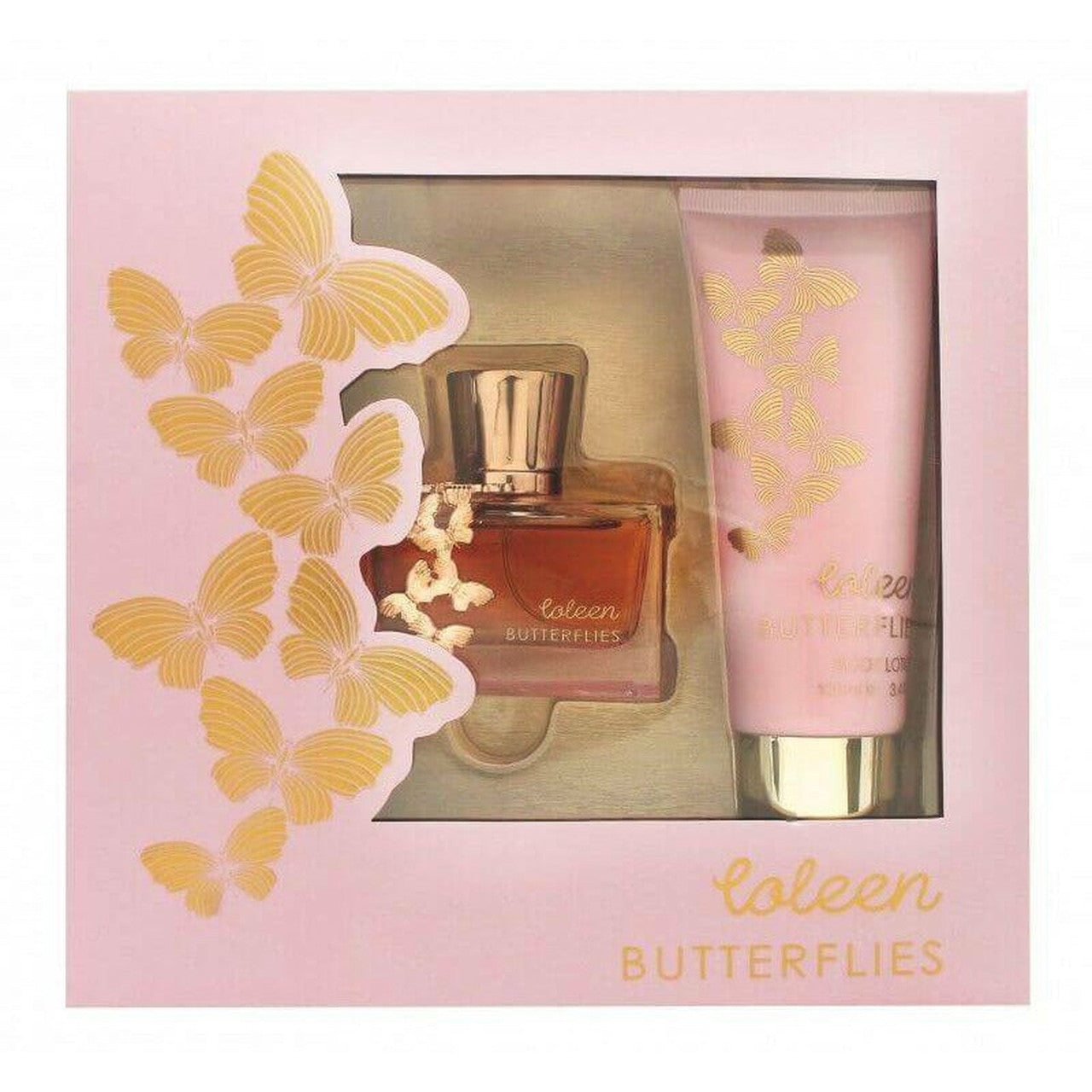 Coleen Rooney Butterflies Gift Set 50ml EDT + 100ml Body Lotion