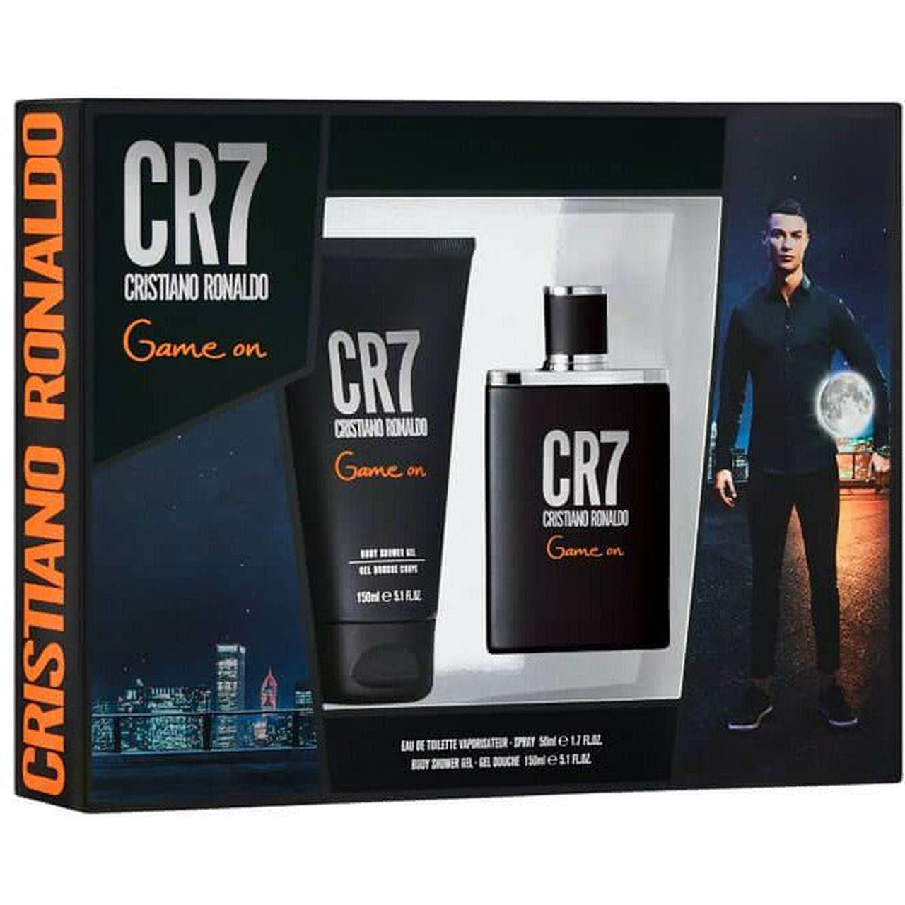 Cristiano Ronaldo CR7 Game On Gift Set 50ml EDT Spray + 150ml Shower Gel