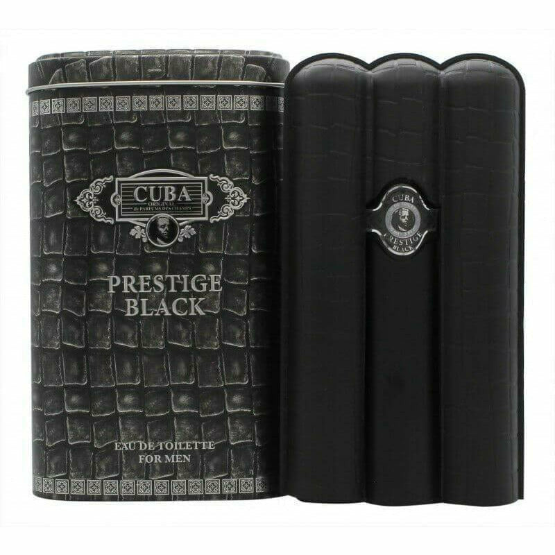 Cuba Prestige Black Eau de Toilette Spray - 90ml