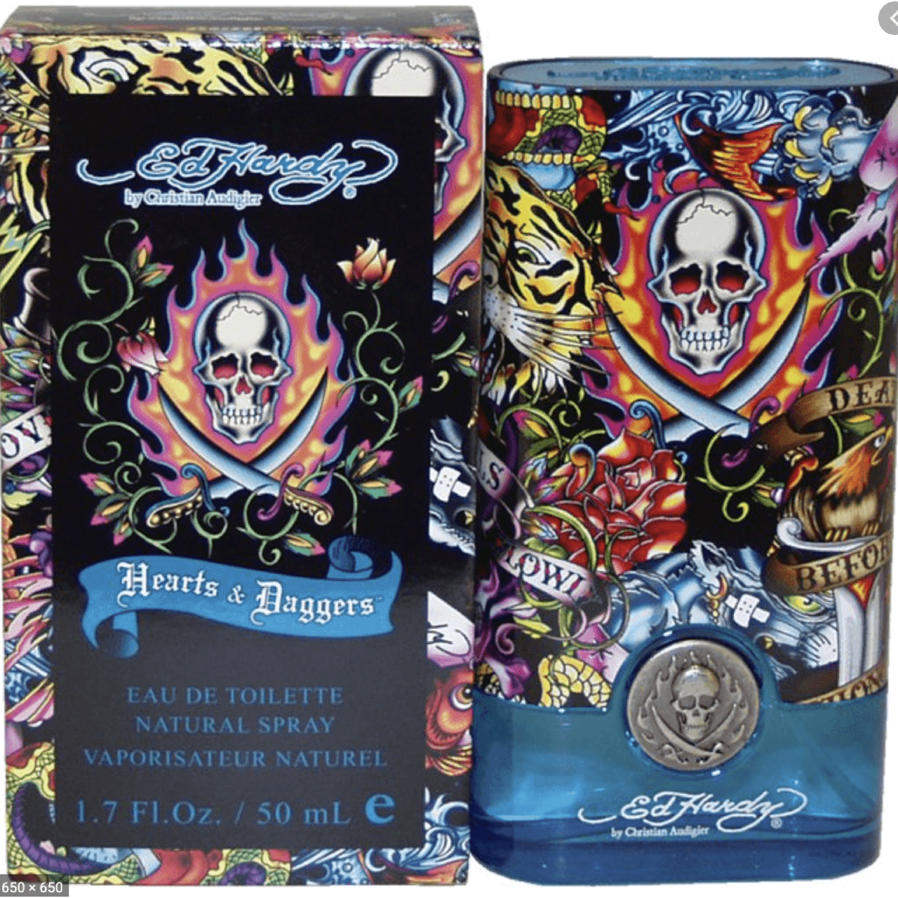 Ed Hardy Hearts & Daggers Eau de Toilette 50ml Spray