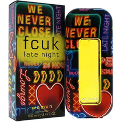 FCUK Late Night Woman Eau de Toilette 100ml Spray