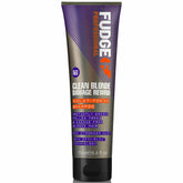 Fudge Clean Blonde Damage Rewind Violet Toning Shampoo