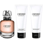 Givenchy L'Interdit Gift Set 80ml EDP + 75ml Shower Gel + 75ml Body Lotion