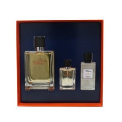 Hermès Terre d'Hermès Gift Set 100ml EDT + 12.5ml EDT + 40ml Aftershave Balm