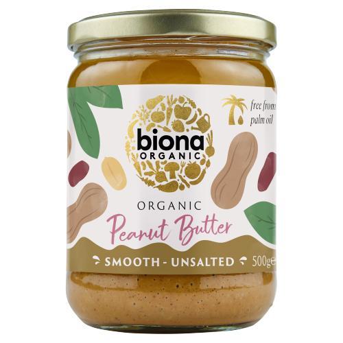 Peanut Butter, Smooth Unsalted - 500g - Sense42 Beauty and Health