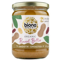 Peanut Butter, Smooth Unsalted - 500g - Sense42 Beauty and Health