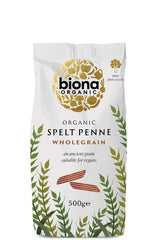 Spelt Wholegrain Penne - 500g - Sense42 Beauty and Health