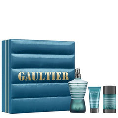 Jean Paul Gaultier Le Male Gift Set 125ml EDT + 50ml Aftershave Balm + 75g Deodorant Stick