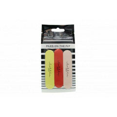 Lottie London Files On The Fly Mini Nail Files - Pack Of 3