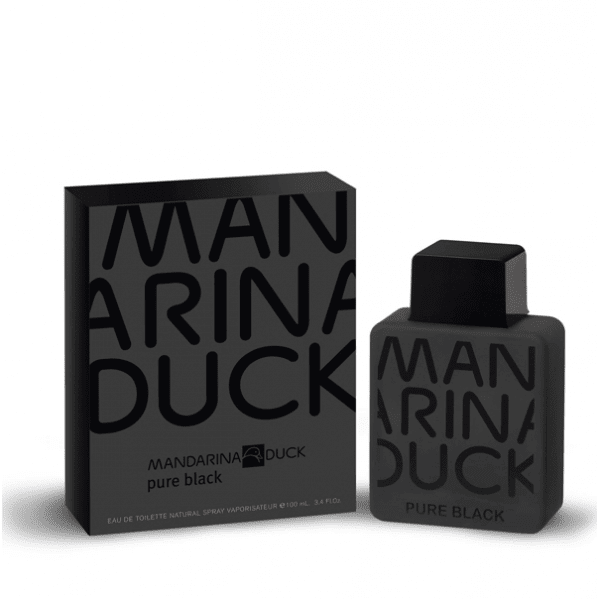 Mandarina Duck Pure Black for Men Eau De Toilette 100ml Spray