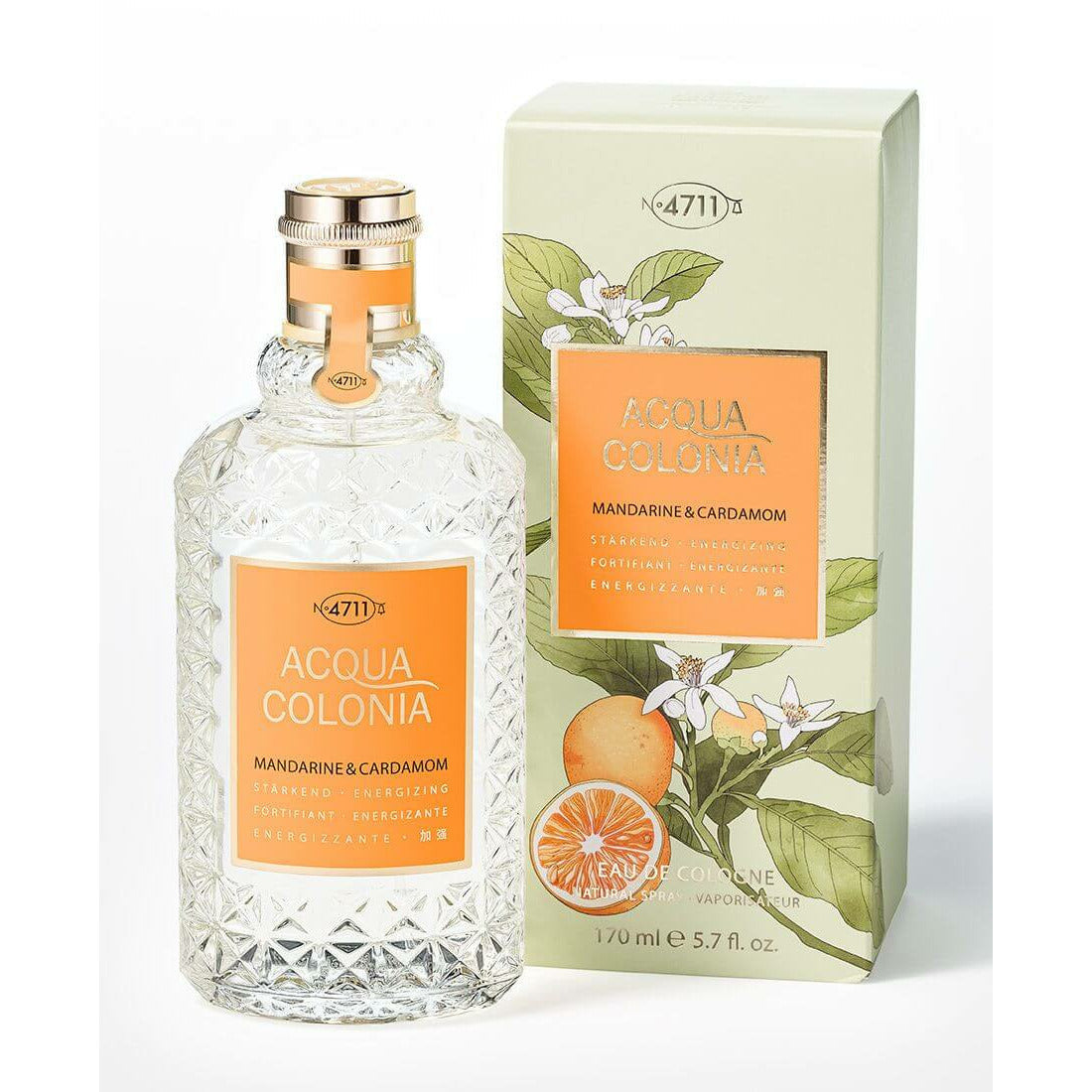 Mäurer & Wirtz 4711 Acqua Colonia Mandarine & Cardamom Eau de Cologne 170ml Spray