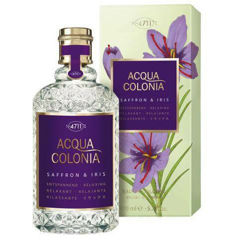 Mäurer & Wirtz 4711 Acqua Colonia Saffron & Iris Eau de Cologne 170ml Spray