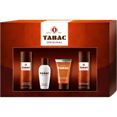 Maurer & Wirtz Tabac Original Gift Set 50ml Aftershave Lotion + 50ml Bath & Shower Gel + 50ml Deodorant Spray + 50ml Shaving Foam