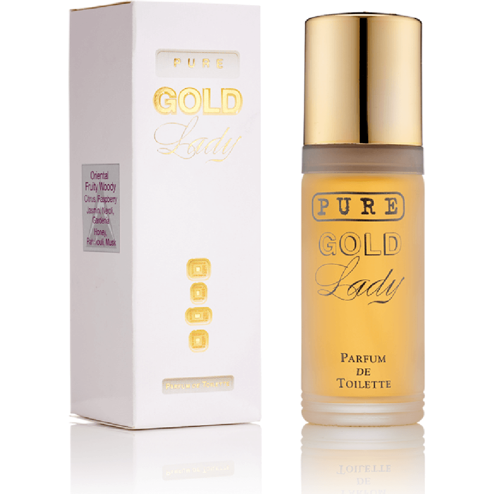 Milton Lloyd Pure Gold Ladies Parfum de Toilette Spray - 55ml