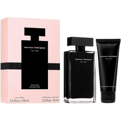 Narciso Rodriguez For Her Gift Set 100ml EDT + 75ml Body Lotion