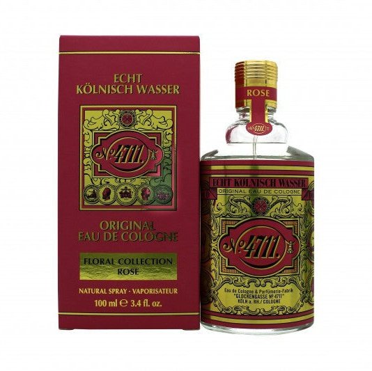 Mäurer & Wirtz 4711 Floral Collection Rose Eau de Cologne Spray - 100ml