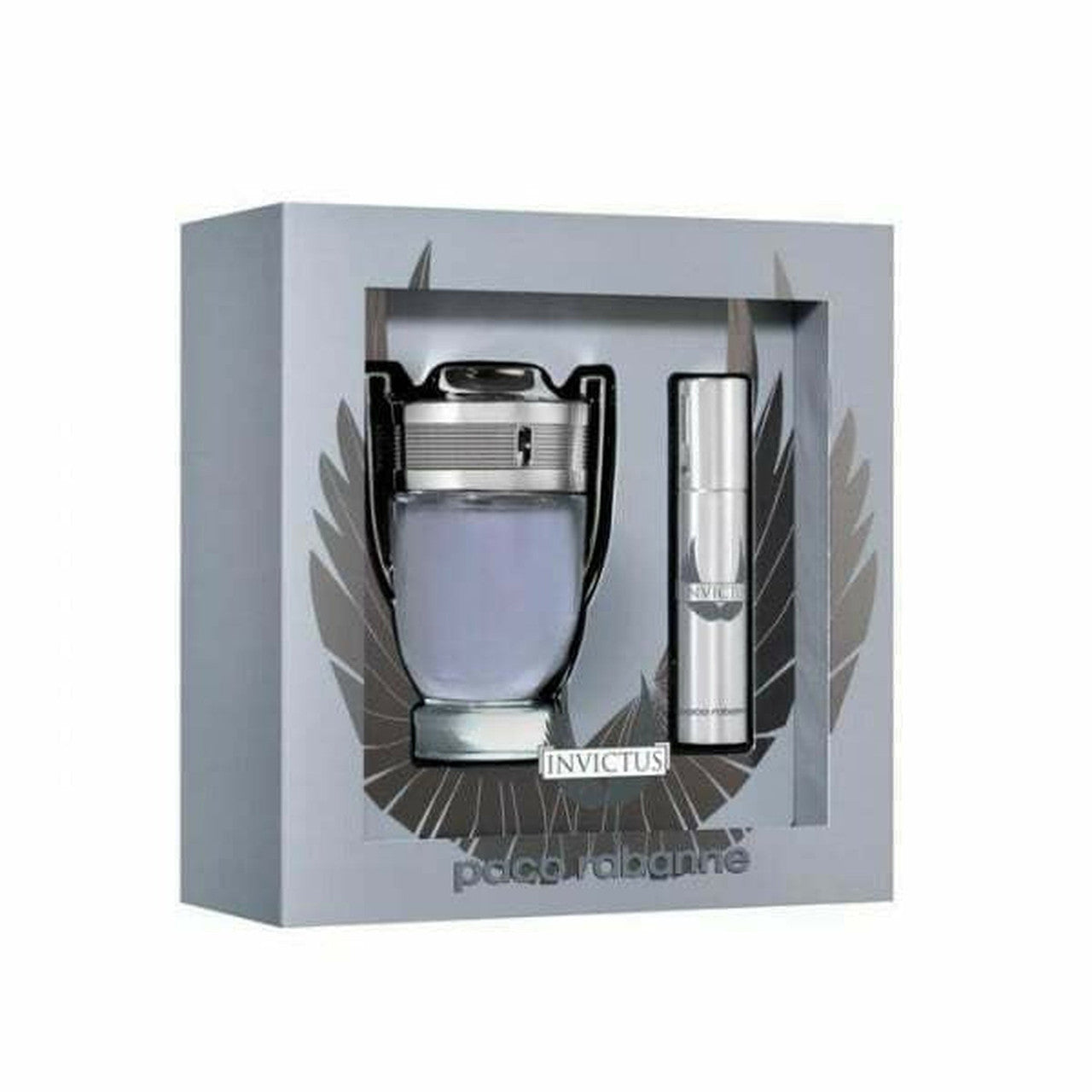 Paco Rabanne Invictus Gift Set 50ml EDT + 10ml EDT Travel Spray