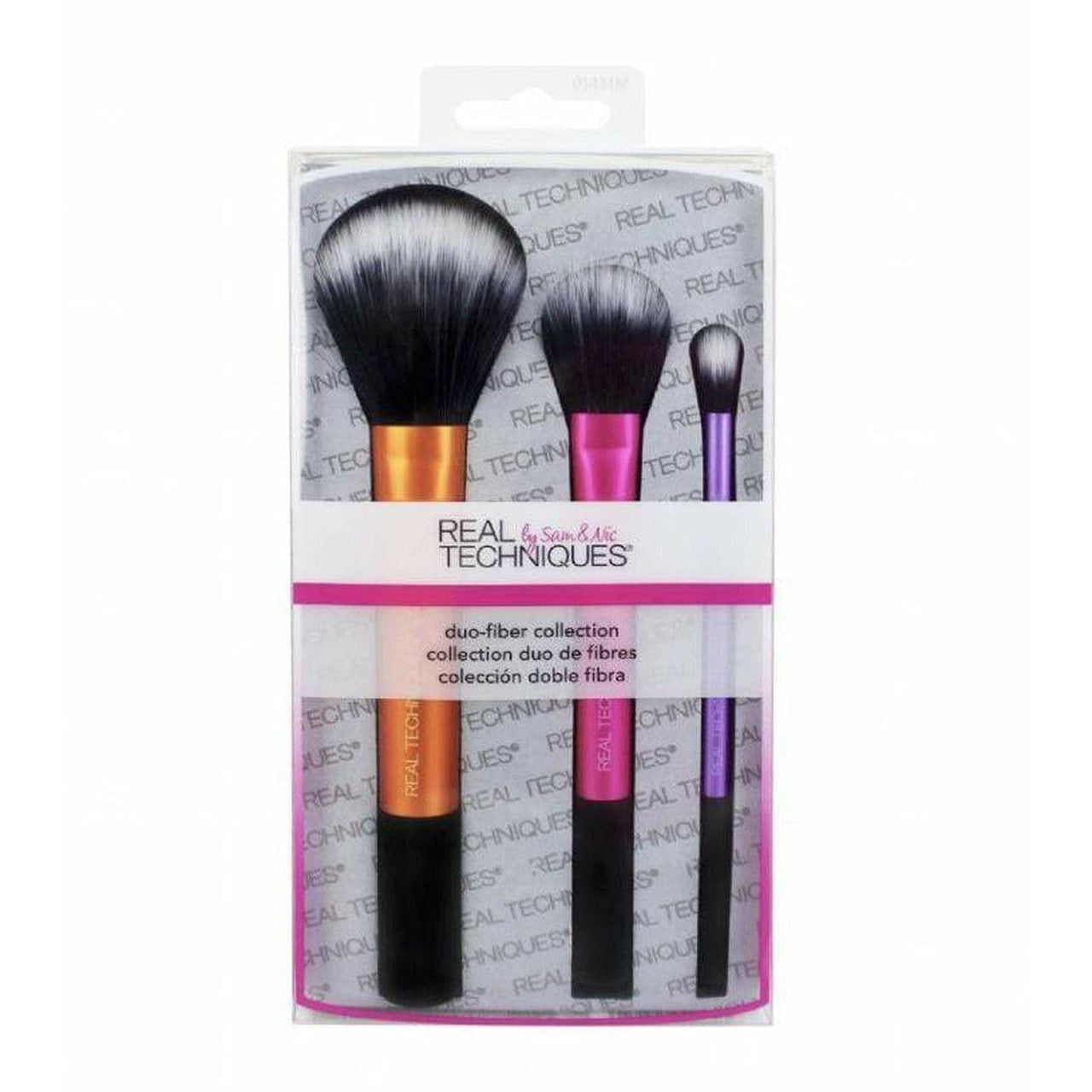 Real Techniques Duo-Fiber Collection Gift Set 3 x Brushes