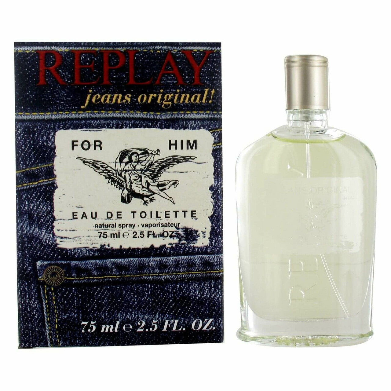Replay Jeans Original for Him Eau de Toilette 75ml Spray