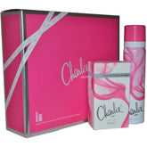 Revlon Charlie Pink Gift Set 30ml EDT Spray + 75ml Body Spray