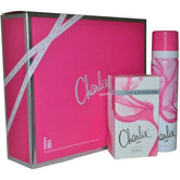 Revlon Charlie Pink Gift Set 30ml EDT Spray + 75ml Body Spray