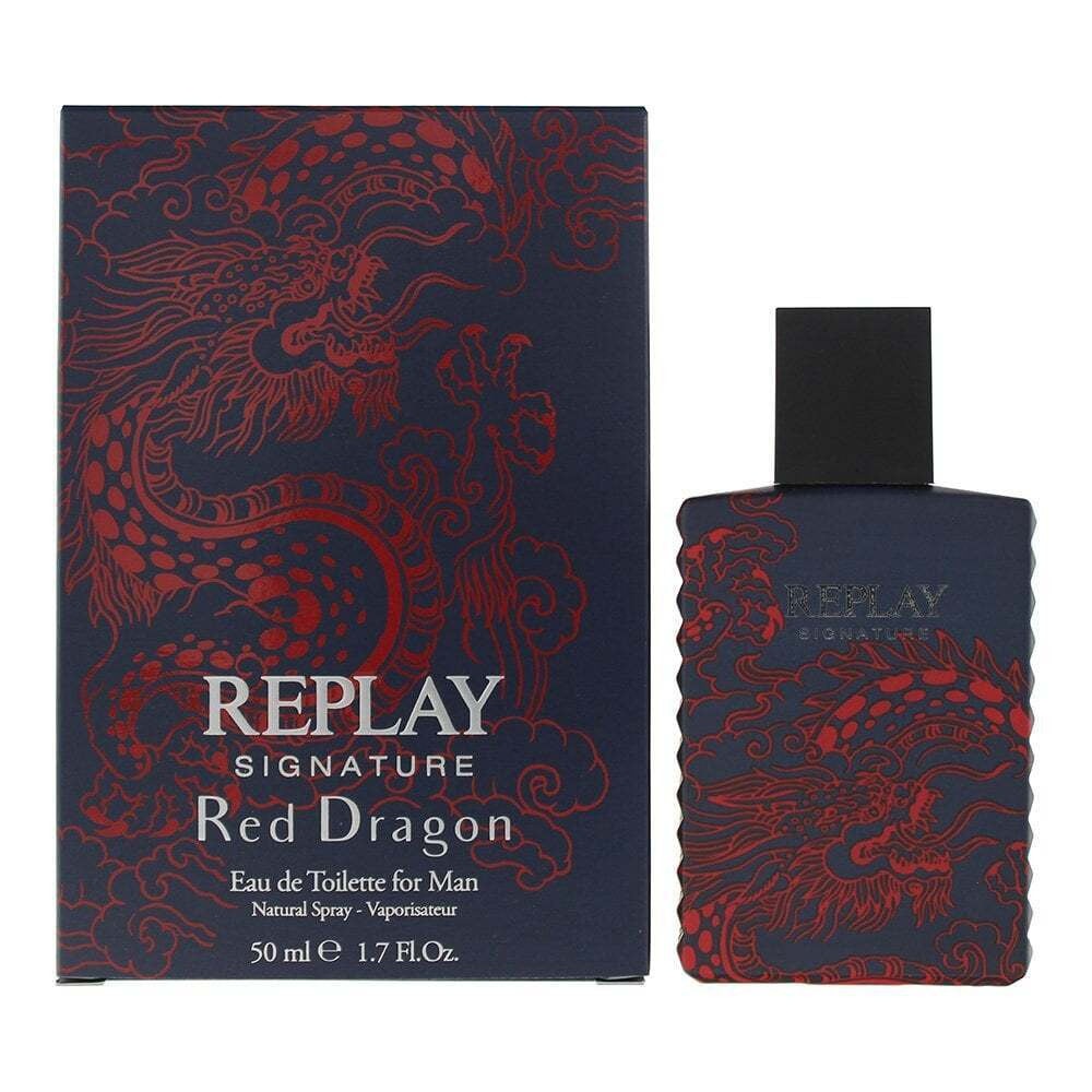 Replay Signature Red Dragon Eau de Toilette 50ml Spray