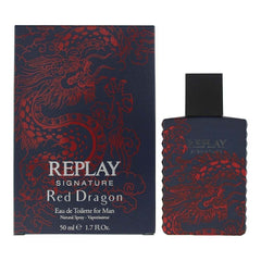 Replay Signature Red Dragon Eau de Toilette 50ml Spray