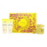 Versace Yellow Diamond Gift Set 90ml EDT + 100ml Body Lotion + 100ml Shower Gel + 5ml EDT