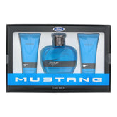 Mustang Blue Gift Set 100ml EDT + 100ml Aftershave Balm + 100ml Hair & Body Wash