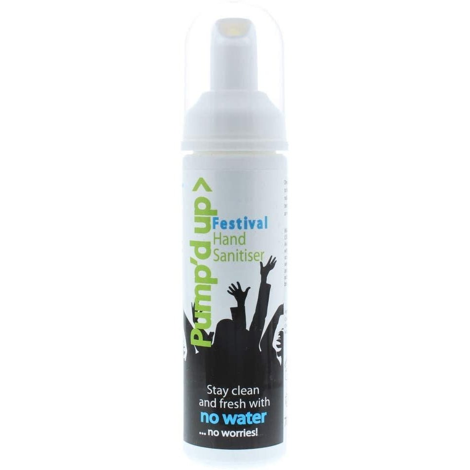 Pump'd Up Festival Hand Sanitiser 70ml