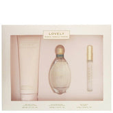 Sarah Jessica Parker Lovely Gift Set 100ml EDP + 10ml Rollerball + Gold Clutch