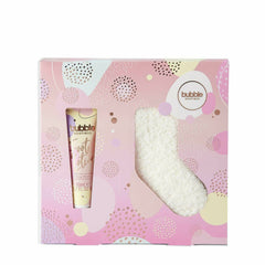 Style & Grace Bubble Boutique Sock Gift Set 50ml Foot Lotion + 1 Pair Of Socks - Eco Packaging