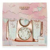 Style & Grace Bubble Boutique Gift of Glow Set 100ml Body Wash + 100ml Body Lotion + 80g Bath Fizzer + Shower Flower