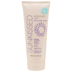 Sunkissed 95 Percent Natural Gradual Tan 200ml - Medium Dark