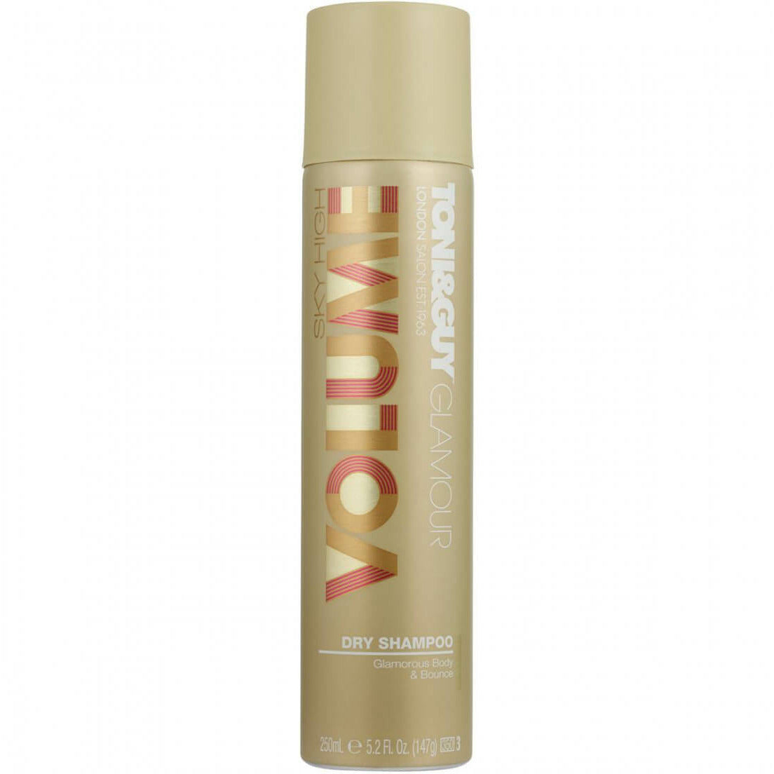 Toni & Guy Glamour Sky High Volume Dry Shampoo 250ml