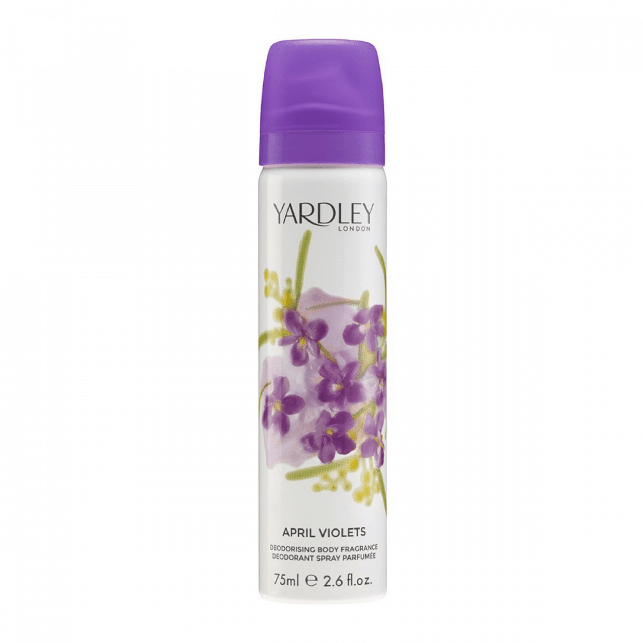 Yardley April Violets Body Spray 75ml